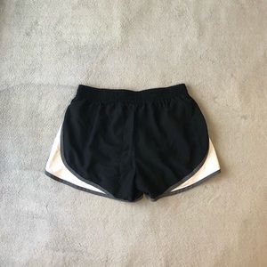 Black & White Running Shorts